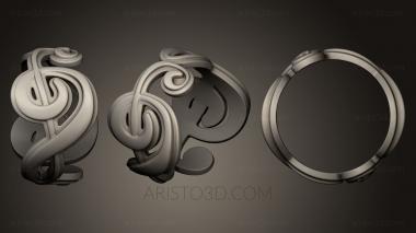 Jewelry rings (JVLRP_0245) 3D model for CNC machine